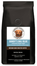 Load image into Gallery viewer, Bandit's Bali Blue Organic (12 oz) - Harvey Coffee Company