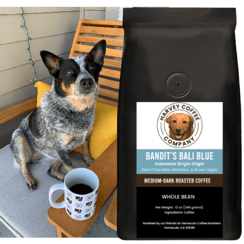 Bandit's Bali Blue Organic (12 oz) - Harvey Coffee Company