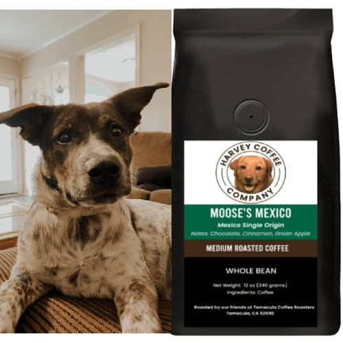 Moose's Mexico Organic (12 oz) - Harvey Coffee Company