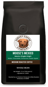 Moose's Mexico Organic (12 oz) - Harvey Coffee Company