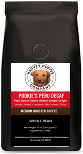 Pookie's Peru Decaf Organic (12 oz) - Harvey Coffee Company